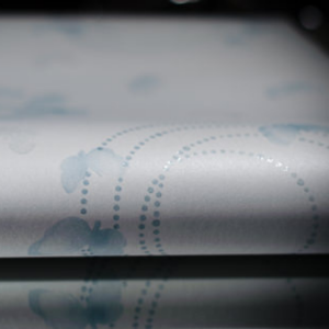 Papel de Parede Infantil Borboleta Vinilizado 10m linear X 0,53cm de largura    
